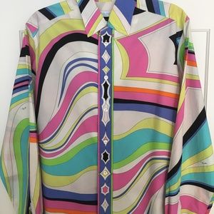 COPY - Emilio Pucci signature print blouse